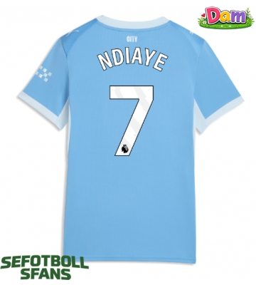 Manchester City Iliman Ndiaye #7 Hemmatröja Kvinnor 2026-27 Kortärmad